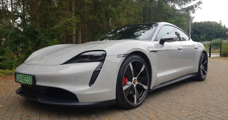 porsche pomorskie Porsche Taycan cena 469000 przebieg: 7000, rok produkcji 2022 z Pułtusk